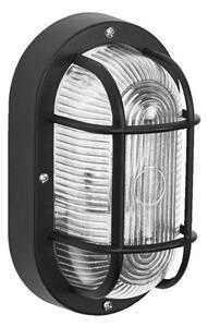 Osram - Vonkajšie nástenné svietidlo BULKHEAD 1xE27/10W/230V IP54 čierna