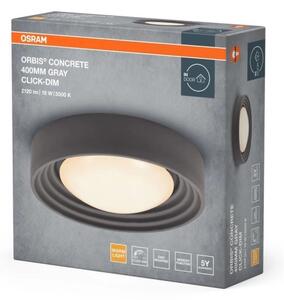 Osram - stmievateľné LED stropné svietidlo ORBIS CONCRETE LED/18W/230V pr.40cm sivá/betón
