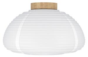 Eglo 44063 - Stropné svietidlo SUMMERHILL 1xE27/40W/230V pr. 40 cm biela/béžová