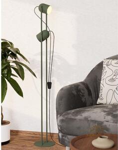 Eglo 44137 - Stojacia lampa TILSTON 2xE14/8W/230V zelená