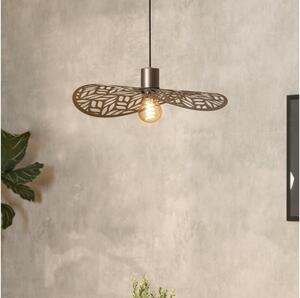 Eglo 44124 - Luster na lanku SWABY 1xE27/60W/230V priemer 40 cm bronzový