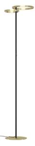 Eglo 901975-LED stmievateľná stojaca lampa CASTELPOTO LED/16W/230V + LED/12W zlatá/čierna
