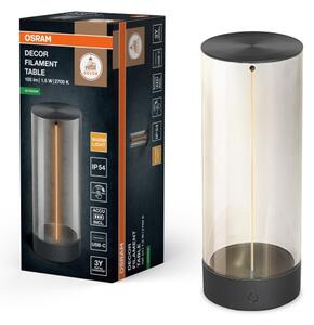Osram - Dotykom stmievateľná vonkajšia stolová lampa ENDURA STYLE LED/1,5W/5V 2500 mAh IP54 antracit