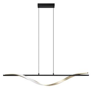 Eglo 902135-LED Závesné svietidlo na lane CONAPRATO LED/20W/230V 2700/4000/6500K čierna/zlatá