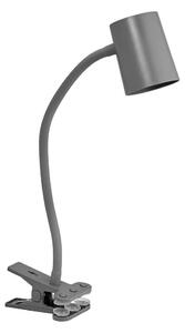 Osram - Stolná lampa s klipom DESK LINE 1xGU10/9W/230V sivá