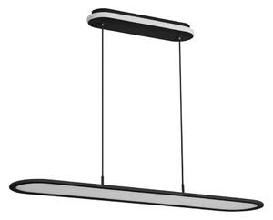 Osram-LED Stmievateľný luster na lanku OFFICE LINE LED/57W/230V 4000K 100 cm čierny