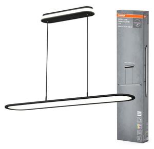 Osram-LED Stmievateľný luster na lanku OFFICE LINE LED/57W/230V 4000K 100 cm čierny