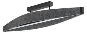 Osram - LED Prisadený luster DECOR FLAT LED/23W/230V sivý