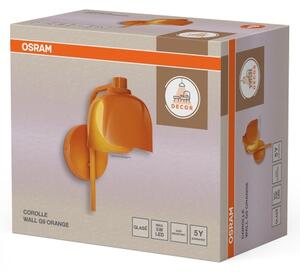Osram - Nástenné svietidlo DECOR COROLLE 1xG9/20W/230V, oranžové
