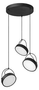 Osram - LED závesné svietidlo na lankách DECOR PUCK 3xLED/12W/230V CRI 90 čierne