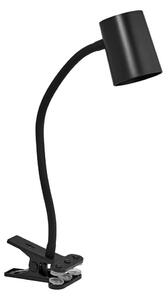 Osram - Stolná lampa s klipom DESK LINE 1xGU10/9W/230V čierna