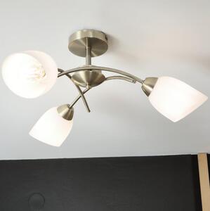 Prisadený luster DONNA 3xE27/60W/230V patina