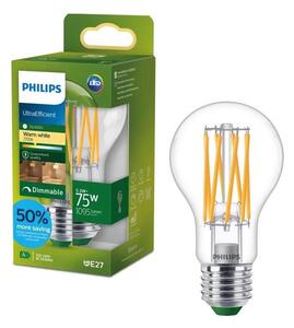 LED stmievateľná žiarovka ULTRAEFFICIENT VINTAGE Philips A60 E27/5,2W/230V 2700K