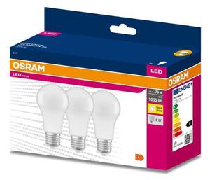 Sada 3x LED žiaroviek A60 E27/10W/230V 3000K - Osram