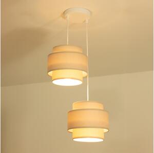 Brilagi - Luster na lanku RESNA 2xE27/60W/230V pr. 30 cm béžový