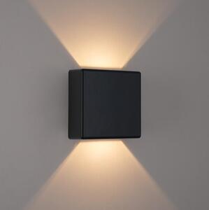 Brilagi - LED vonkajšie nástenné svietidlo DOUBLERAY LED/6W/230V čierne IP54