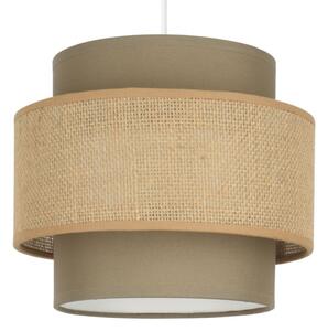 Brilagi - Luster na lanku RESNA 2xE27/60W/230V pr. 30 cm hnedá/béžová