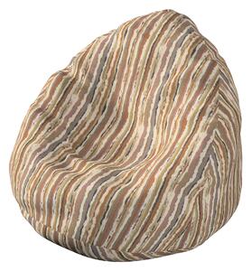 Poťah na sedací vak bez výplne farba produktu béžová látka zapletaná, vzorované