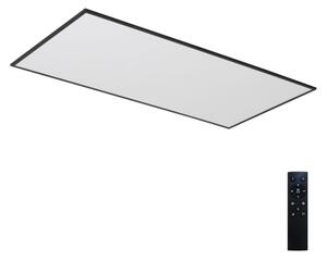 Brilagi - LED stmievateľné stropné svietidlo SLIMFRAME LED/80W/230V 120x60 cm čierne + DO