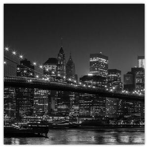 Obraz - nočné most (Obraz 30x30cm)