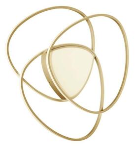 Ondaluce - LED stmievateľné stropné svietidlo ROSE LED/60W/230V 50x54 cm zlaté