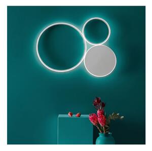 Ondaluce - LED Stmievateľné nástenné svietidlo POIS LED/42W/230V strieborné