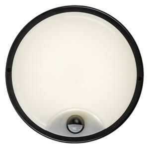 Rabalux 77213 -LED vonkajšie nástenné svietidlo so senzorom LONATO LED/18W/230V IP65 čierne