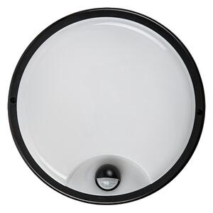 Rabalux 77213 -LED vonkajšie nástenné svietidlo so senzorom LONATO LED/18W/230V IP65 čierne