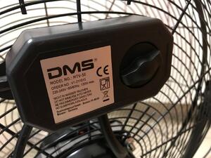 Stolový ventilátor DMS Germany MTV-50 / priemer 57 cm / čierny