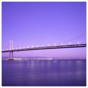 Obraz dlhého mosta (Obraz 30x30cm)
