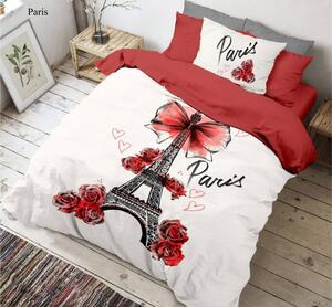 Kvalitex Bavlna, 3D obliečky Paris Eiffelova veža 140/200, 70/90 cm