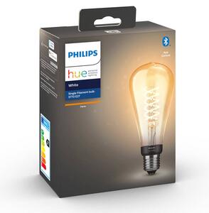 Inteligentná LED žiarovka Philips Hue Bluetooth Filament ST72 / 7 W / E 27 / biela
