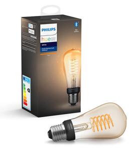Inteligentná LED žiarovka Philips Hue Bluetooth ST64 / 7 W / E 27 / teplá biela