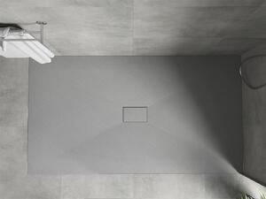 Mexen Hugo, SMC obdĺžniková sprchová vanička 150 x 100 cm, šedá, 42611015