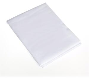 Rovná saténová plachta biela 200 × 220 cm