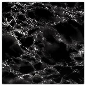 Čiernobiely mramor - obraz (Obraz 30x30cm)