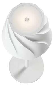 German Stmievateľná stolná lampa Loreo / LED / biela / teplá biela