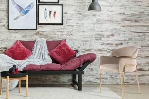STOLIČKA S PODRÚČKAMI, ušľachtilá oceľ, železo, zamat, taupe, zlatá - Stoličky, Online Only