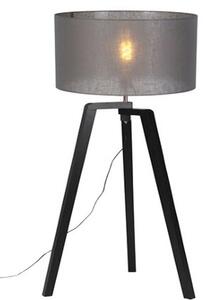 German Stolná lampa DEL4LIT01-167 / 40 W / E27 / sivá