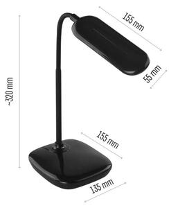 Emos LILY čierna Z7629B - LED stolná lampa