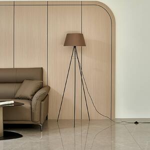ELC Elsika stojacia lampa statív, látka, biela