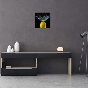 Obraz citrónu vo vode (Obraz 30x30cm)