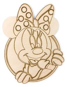 Veselá Stena Drevené vyfarbovacie postavičky Mickey a Minnie
