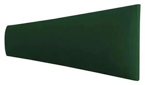Čalúnený nástenný panel FLLOW / 15 x 90 cm / zelený zamat