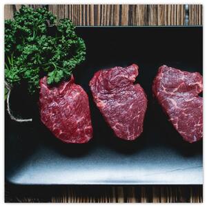 Obraz - steaky (Obraz 30x30cm)
