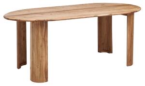 JEDÁLENSKÝ STÔL, akácia, prírodná farba, 208/100/76 cm P & B - Online Only jedálne, Online Only