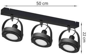 Stropné LED svietidlo CHEST, 3xLED max.9W, (výber z 2 farieb), (možnosť polohovania)