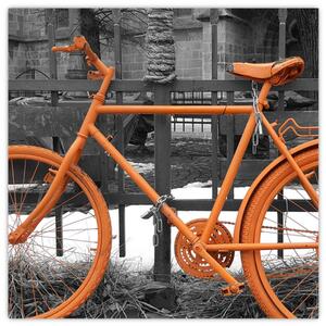 Obraz oranžového kolesá (Obraz 30x30cm)