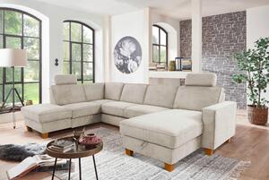 SEDACIA SÚPRAVA, textil, krémová Sit & More - Sedačky, Online Only