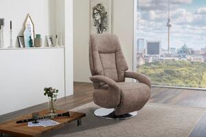 RELAXAČNÉ KRESLO, textil, taupe Sit & More - Online Only obývacie izby, Online Only